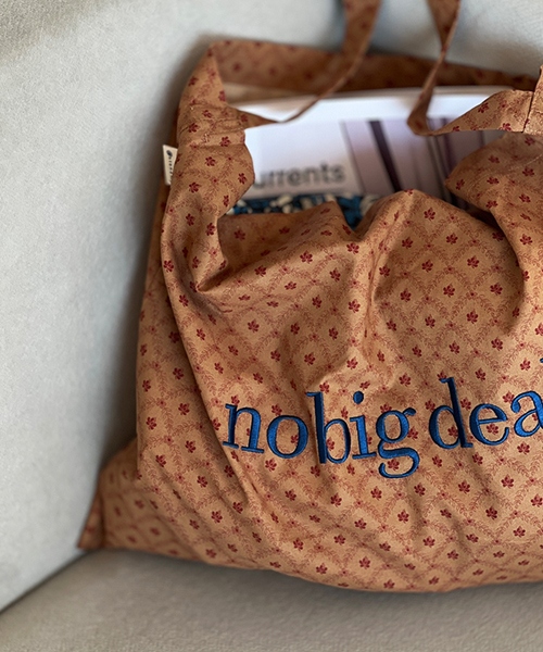 DIY Shopping bag – Vintage fabric | justellydotcom